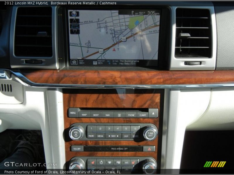 Bordeaux Reserve Metallic / Cashmere 2012 Lincoln MKZ Hybrid