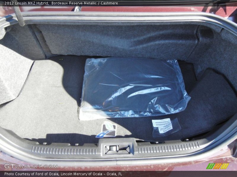 Bordeaux Reserve Metallic / Cashmere 2012 Lincoln MKZ Hybrid