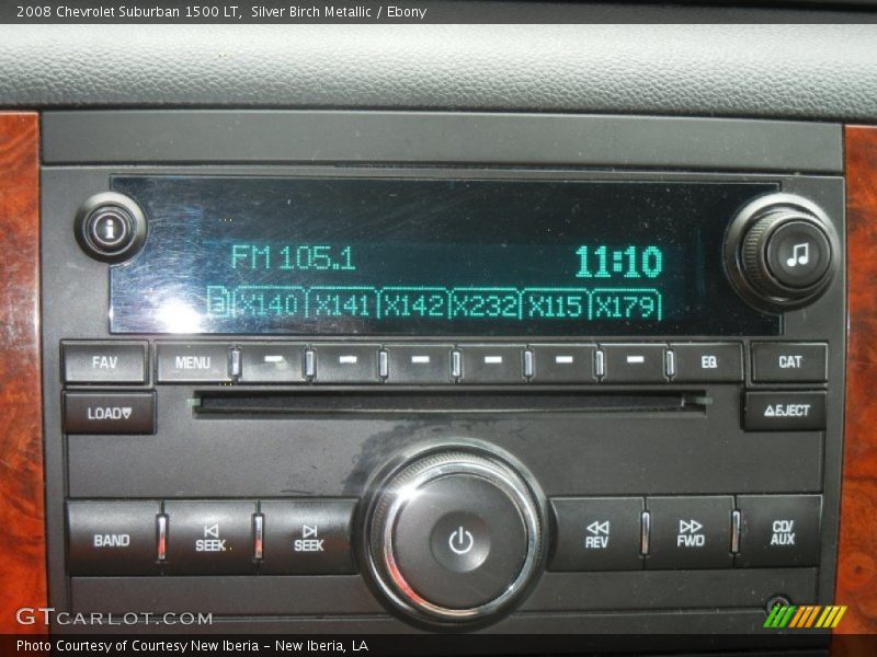 Silver Birch Metallic / Ebony 2008 Chevrolet Suburban 1500 LT