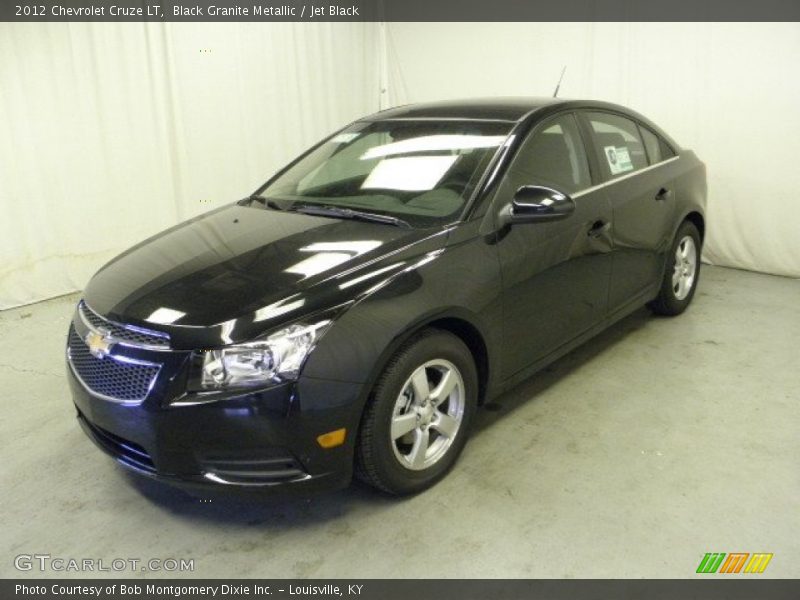 Black Granite Metallic / Jet Black 2012 Chevrolet Cruze LT