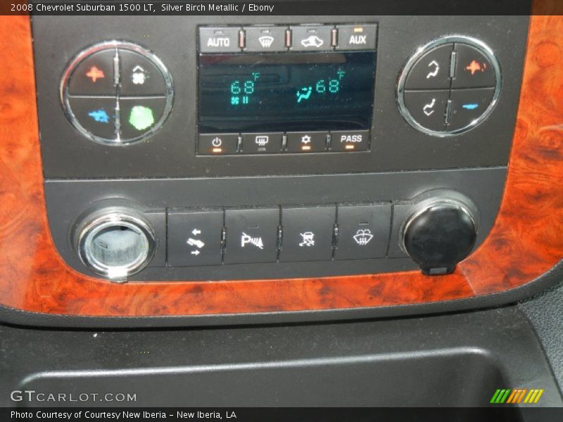 Silver Birch Metallic / Ebony 2008 Chevrolet Suburban 1500 LT