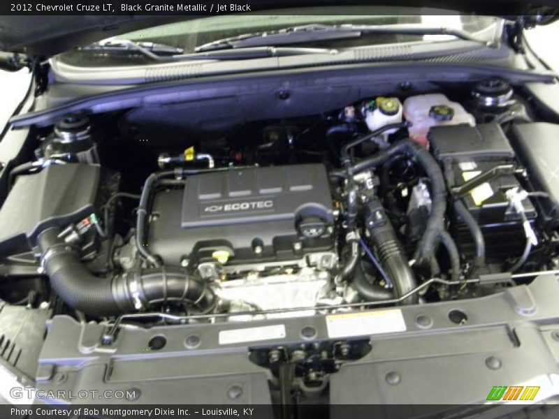 Black Granite Metallic / Jet Black 2012 Chevrolet Cruze LT