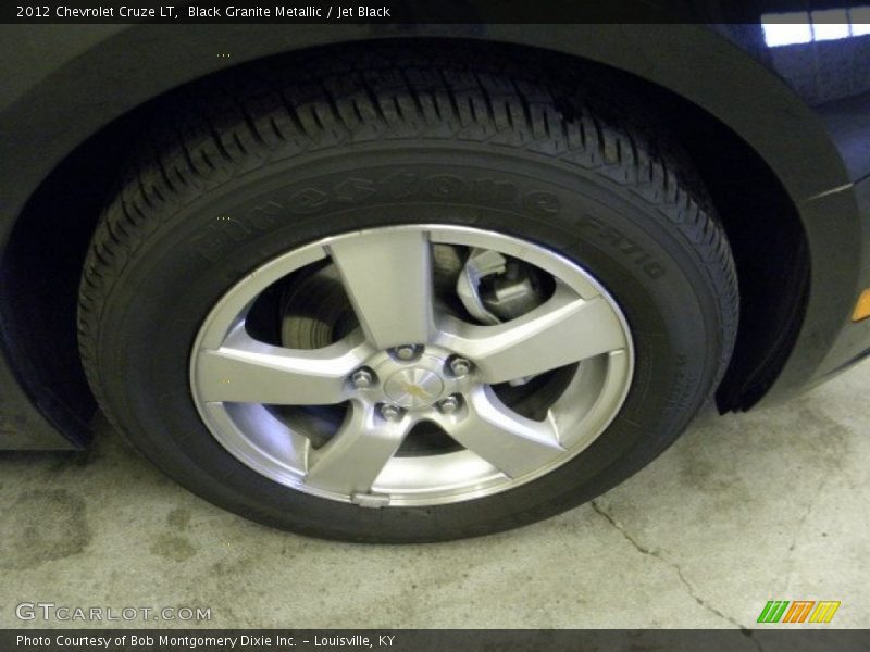 Black Granite Metallic / Jet Black 2012 Chevrolet Cruze LT