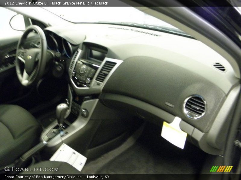 Black Granite Metallic / Jet Black 2012 Chevrolet Cruze LT