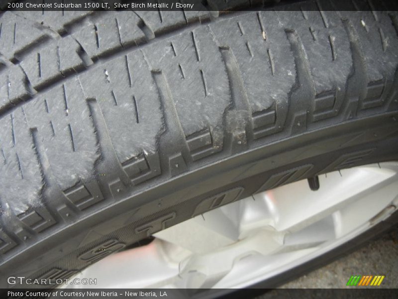 Silver Birch Metallic / Ebony 2008 Chevrolet Suburban 1500 LT