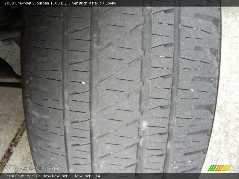 Silver Birch Metallic / Ebony 2008 Chevrolet Suburban 1500 LT