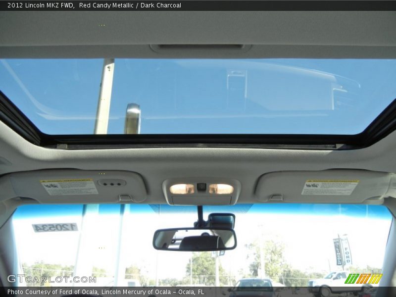 Red Candy Metallic / Dark Charcoal 2012 Lincoln MKZ FWD