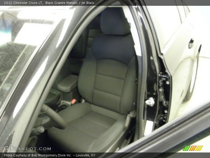 Black Granite Metallic / Jet Black 2012 Chevrolet Cruze LT