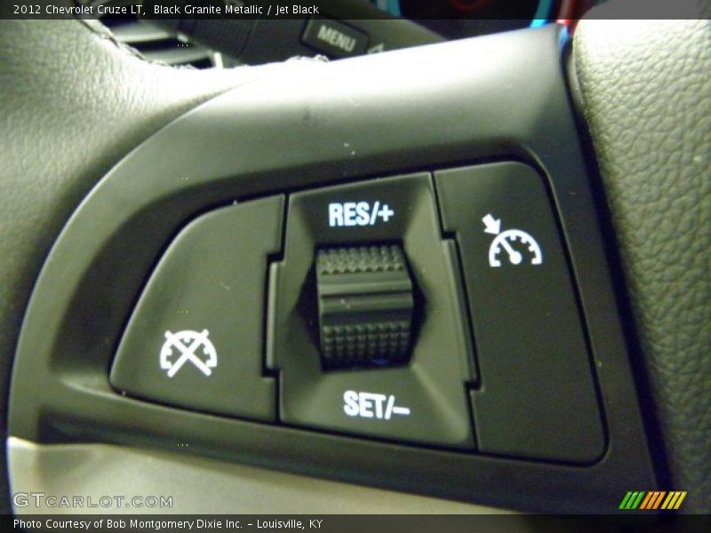 Black Granite Metallic / Jet Black 2012 Chevrolet Cruze LT