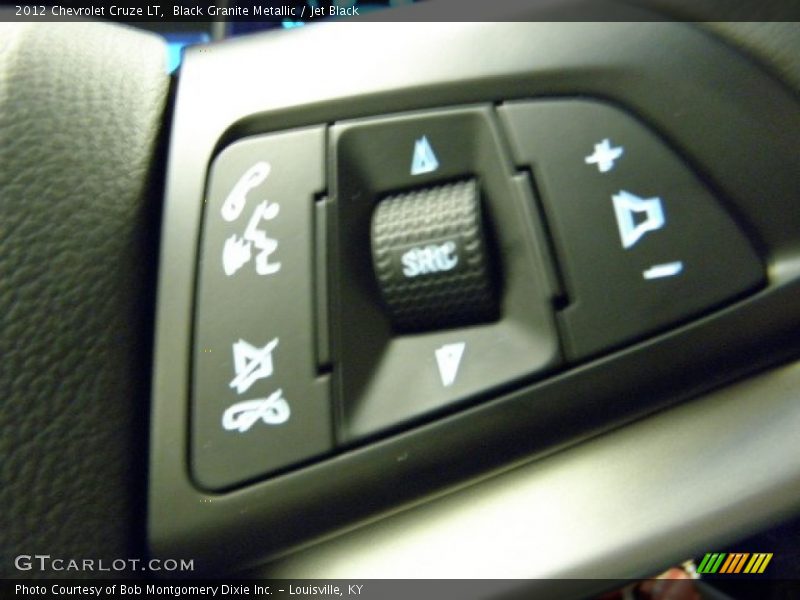 Black Granite Metallic / Jet Black 2012 Chevrolet Cruze LT