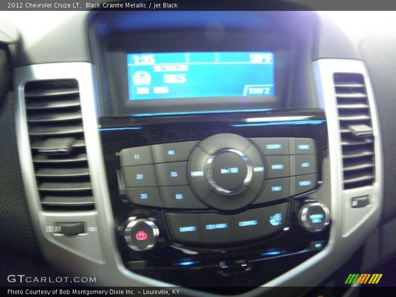Black Granite Metallic / Jet Black 2012 Chevrolet Cruze LT