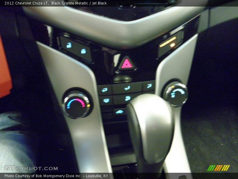 Black Granite Metallic / Jet Black 2012 Chevrolet Cruze LT