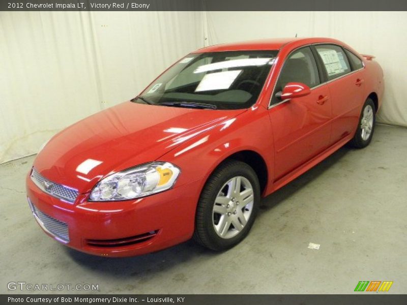 Victory Red / Ebony 2012 Chevrolet Impala LT