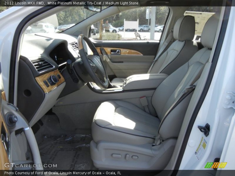  2012 MKX FWD Medium Light Stone Interior