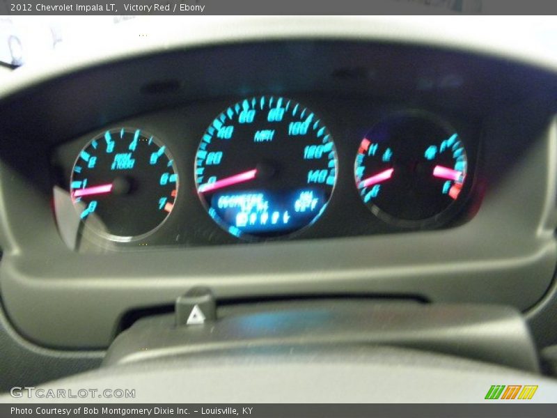 Victory Red / Ebony 2012 Chevrolet Impala LT
