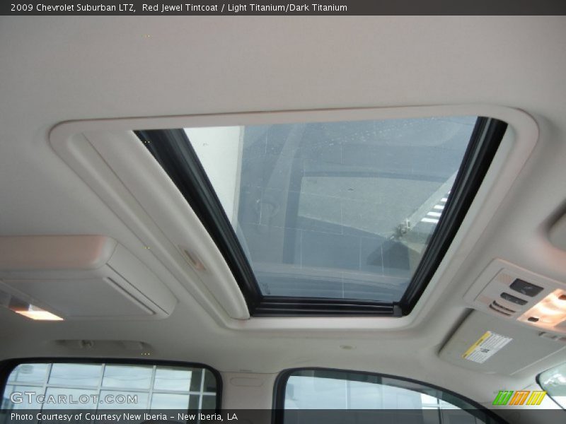 Red Jewel Tintcoat / Light Titanium/Dark Titanium 2009 Chevrolet Suburban LTZ