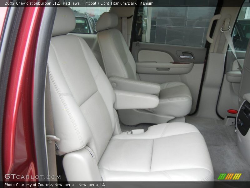 Red Jewel Tintcoat / Light Titanium/Dark Titanium 2009 Chevrolet Suburban LTZ