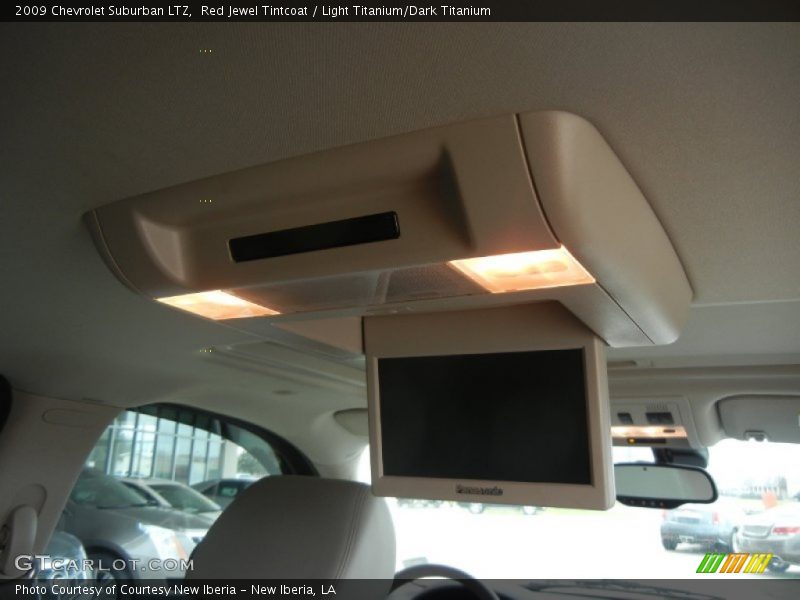 Red Jewel Tintcoat / Light Titanium/Dark Titanium 2009 Chevrolet Suburban LTZ