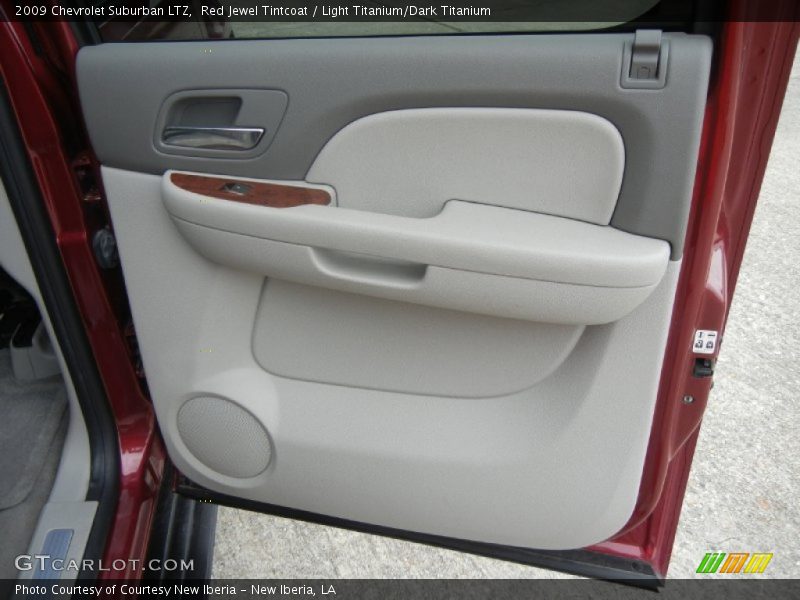Red Jewel Tintcoat / Light Titanium/Dark Titanium 2009 Chevrolet Suburban LTZ