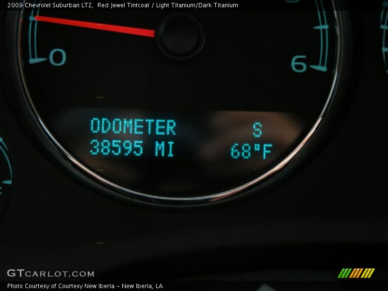 Red Jewel Tintcoat / Light Titanium/Dark Titanium 2009 Chevrolet Suburban LTZ
