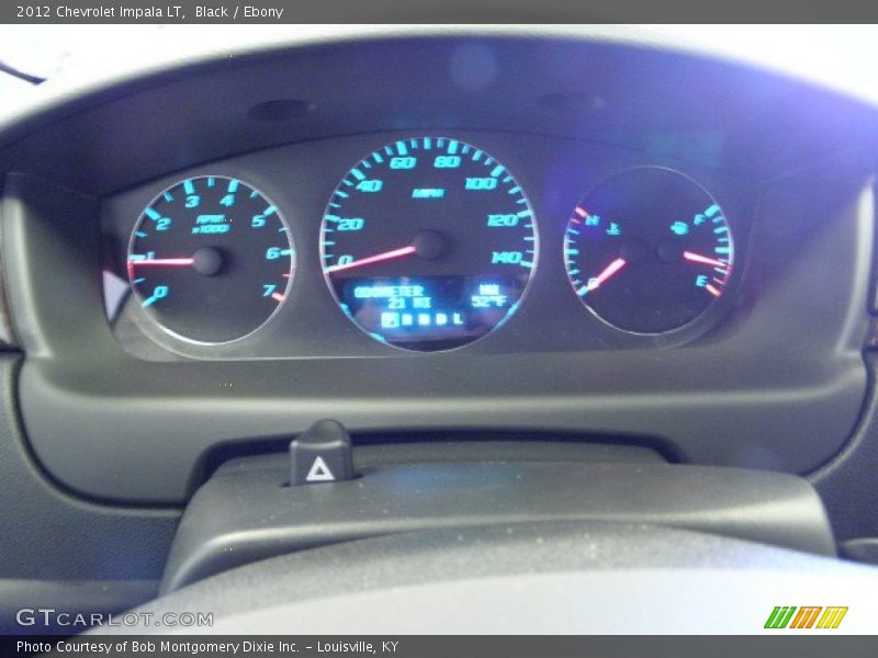 Black / Ebony 2012 Chevrolet Impala LT