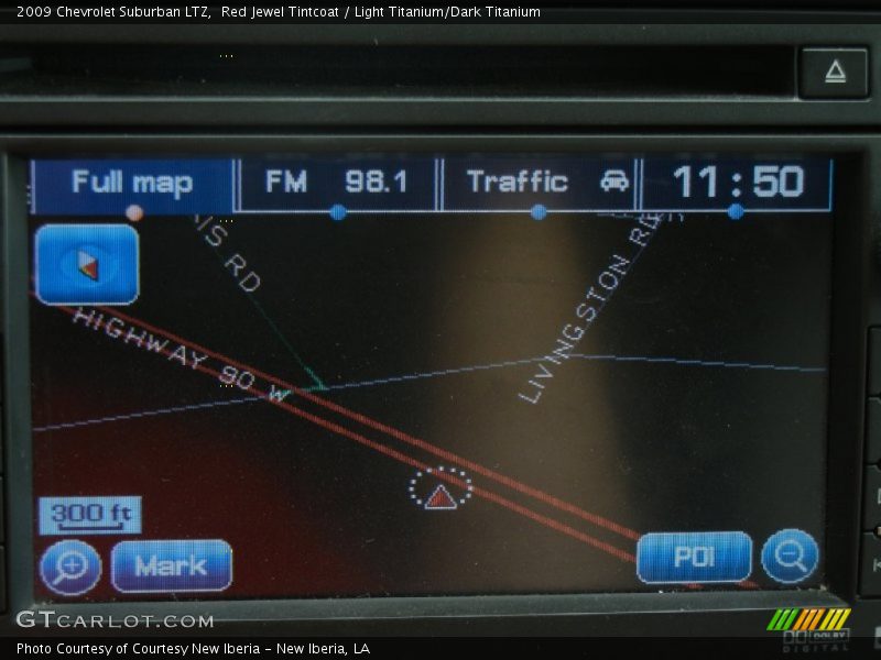Red Jewel Tintcoat / Light Titanium/Dark Titanium 2009 Chevrolet Suburban LTZ