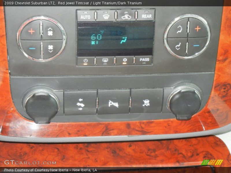 Red Jewel Tintcoat / Light Titanium/Dark Titanium 2009 Chevrolet Suburban LTZ