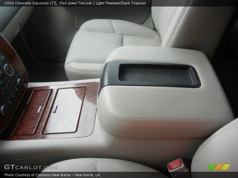 Red Jewel Tintcoat / Light Titanium/Dark Titanium 2009 Chevrolet Suburban LTZ