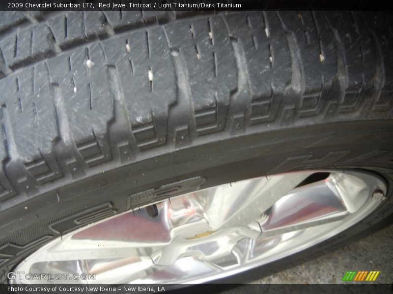 Red Jewel Tintcoat / Light Titanium/Dark Titanium 2009 Chevrolet Suburban LTZ