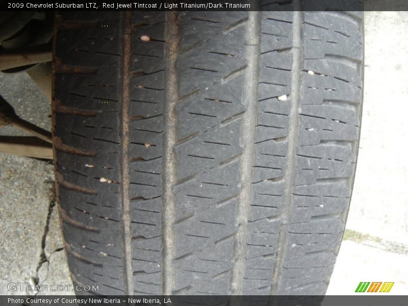 Red Jewel Tintcoat / Light Titanium/Dark Titanium 2009 Chevrolet Suburban LTZ