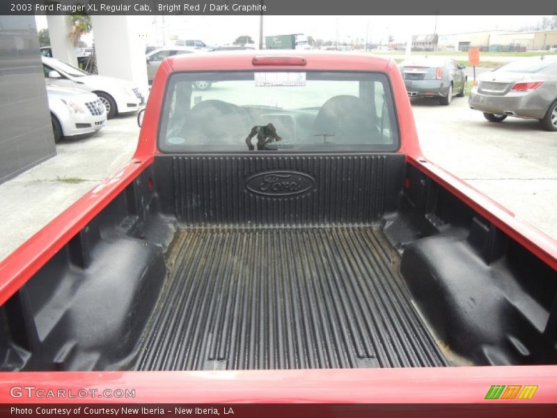Bright Red / Dark Graphite 2003 Ford Ranger XL Regular Cab