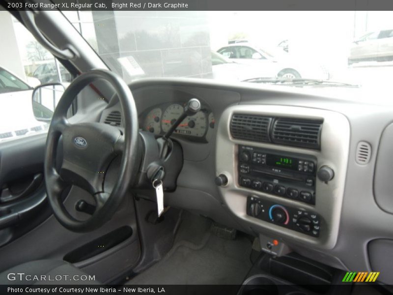 Bright Red / Dark Graphite 2003 Ford Ranger XL Regular Cab