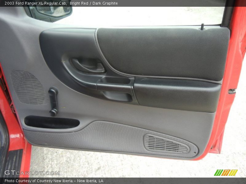 Bright Red / Dark Graphite 2003 Ford Ranger XL Regular Cab
