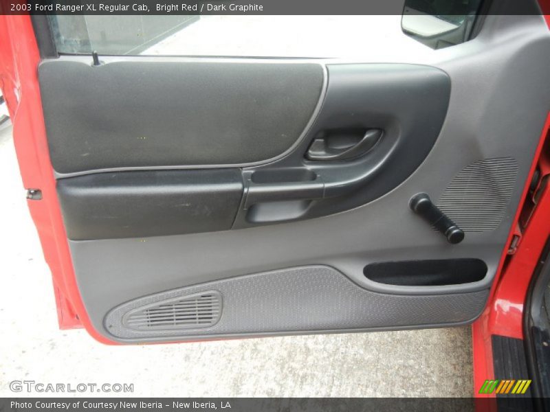 Bright Red / Dark Graphite 2003 Ford Ranger XL Regular Cab