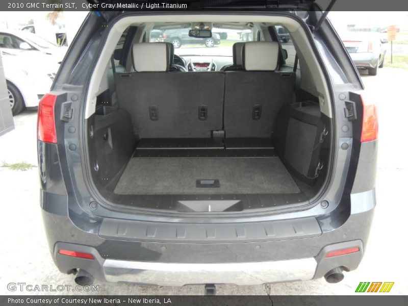 Cyber Gray Metallic / Light Titanium 2010 GMC Terrain SLT