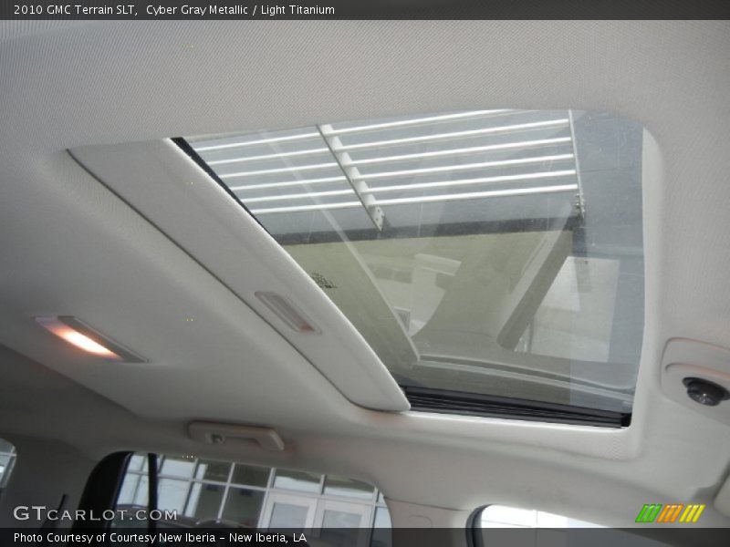 Cyber Gray Metallic / Light Titanium 2010 GMC Terrain SLT