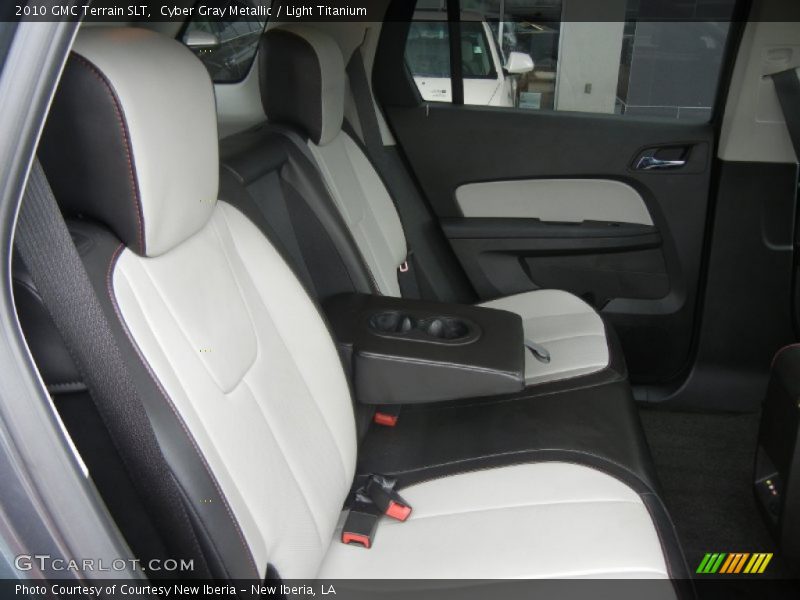Cyber Gray Metallic / Light Titanium 2010 GMC Terrain SLT