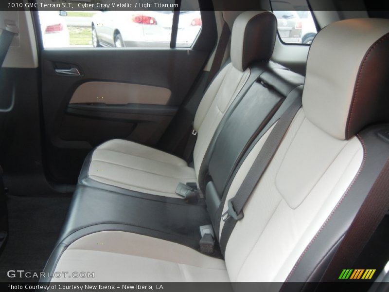 Cyber Gray Metallic / Light Titanium 2010 GMC Terrain SLT