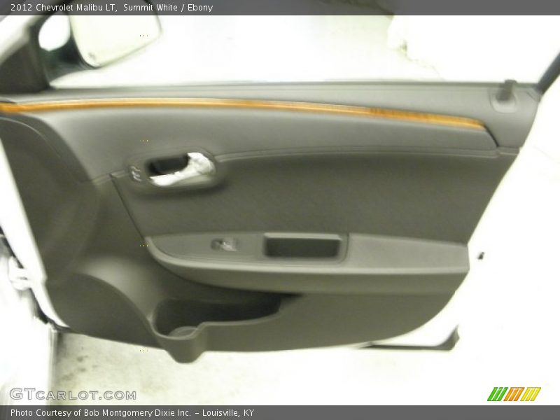 Summit White / Ebony 2012 Chevrolet Malibu LT
