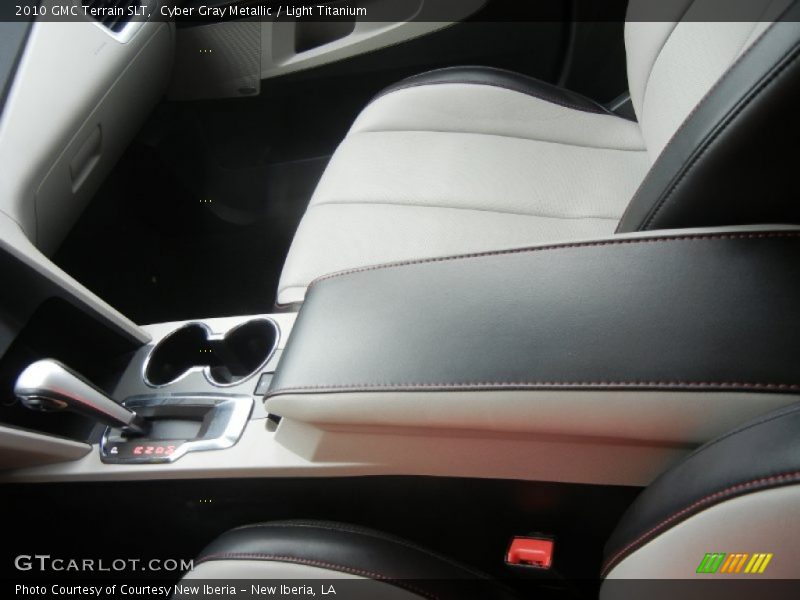 Cyber Gray Metallic / Light Titanium 2010 GMC Terrain SLT