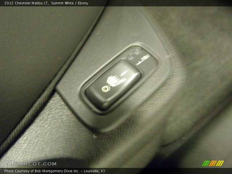 Summit White / Ebony 2012 Chevrolet Malibu LT
