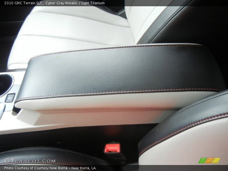 Cyber Gray Metallic / Light Titanium 2010 GMC Terrain SLT