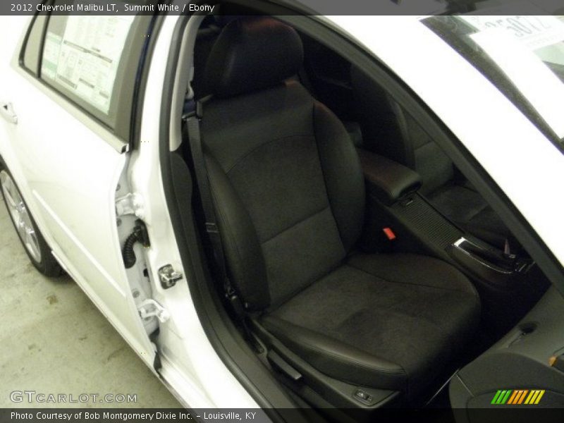 Summit White / Ebony 2012 Chevrolet Malibu LT