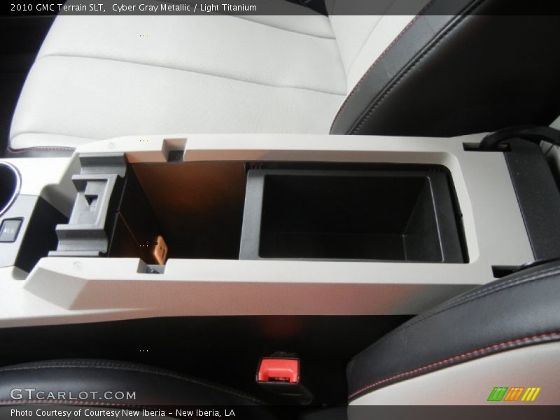 Cyber Gray Metallic / Light Titanium 2010 GMC Terrain SLT