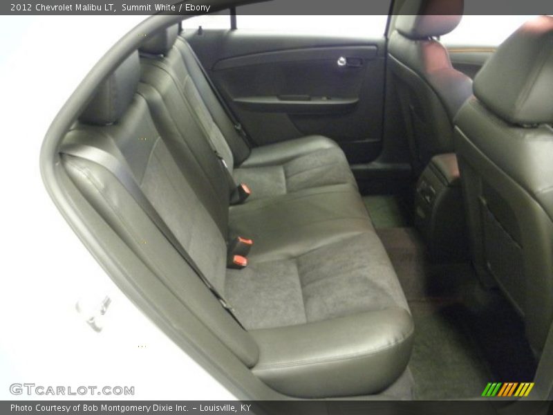 Summit White / Ebony 2012 Chevrolet Malibu LT