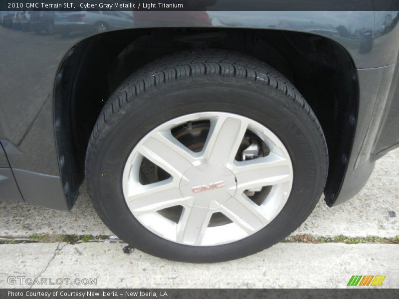 Cyber Gray Metallic / Light Titanium 2010 GMC Terrain SLT