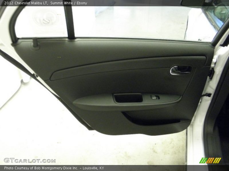 Summit White / Ebony 2012 Chevrolet Malibu LT