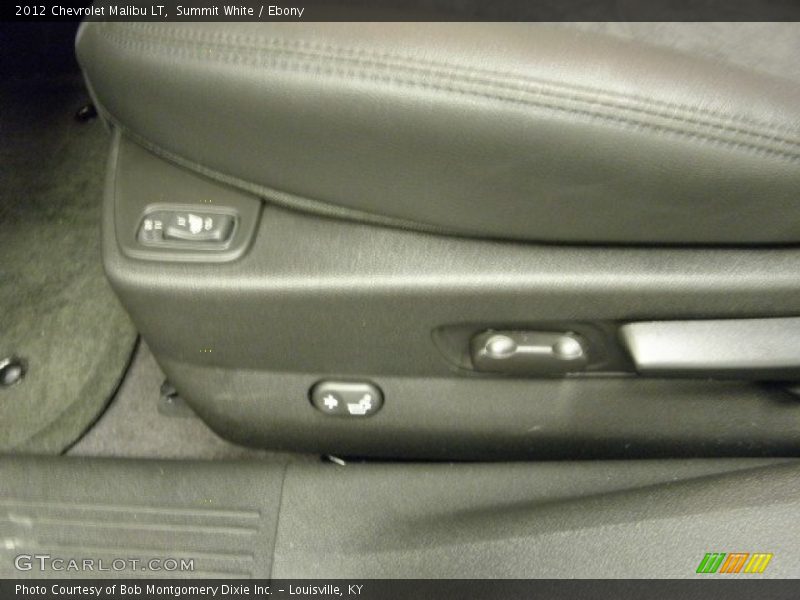 Summit White / Ebony 2012 Chevrolet Malibu LT