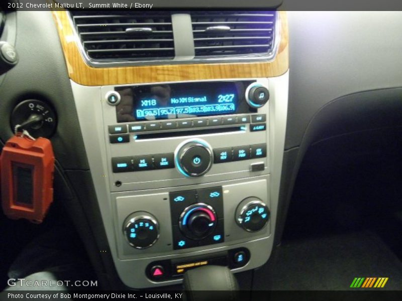 Summit White / Ebony 2012 Chevrolet Malibu LT