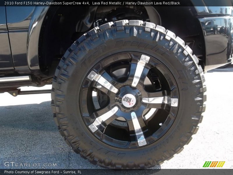 Custom Wheels of 2010 F150 Harley-Davidson SuperCrew 4x4